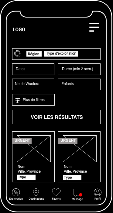 WC – APP – Home